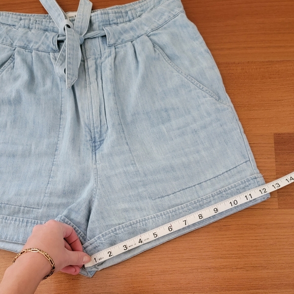 Isabel Marant Etoile Marius Denim Shorts - Picture 7 of 11